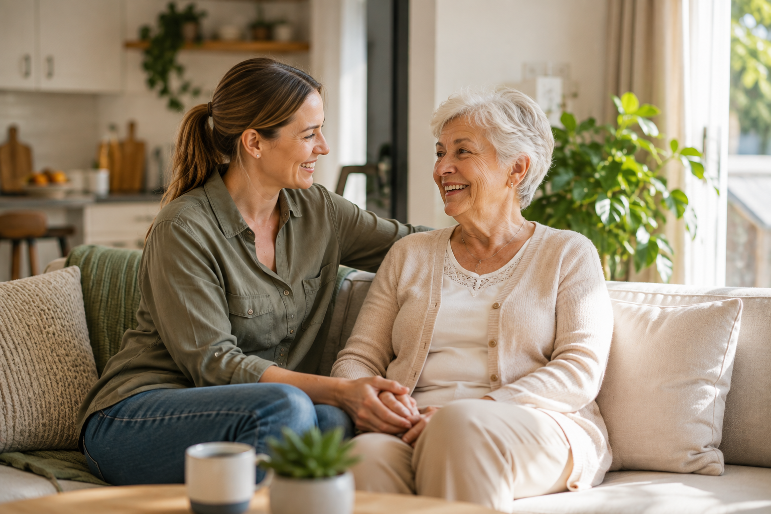 Person-centred care and support in a welcoming home environment